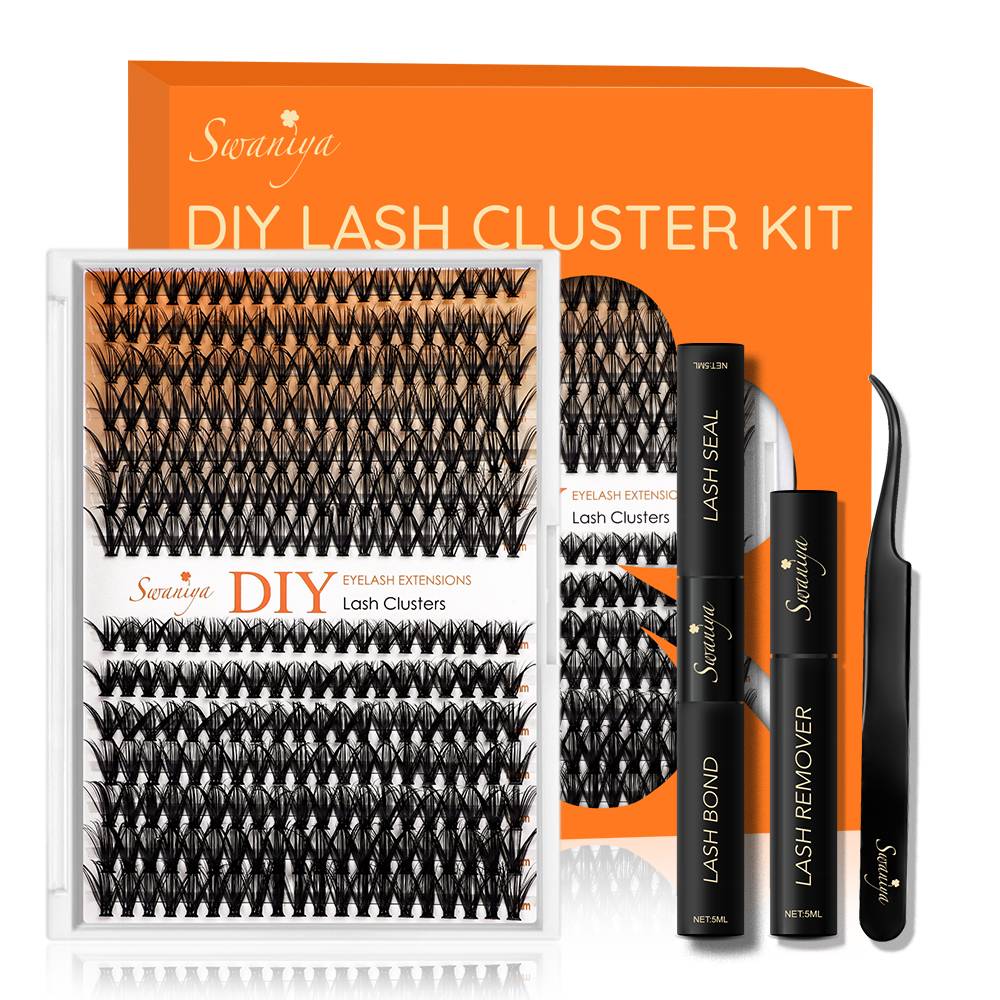 Ano ang pagkakaiba sa pagitan ng mga cluster lashes at solong grafted eyelashes o isang buong hilera ng mga maling eyelashes?