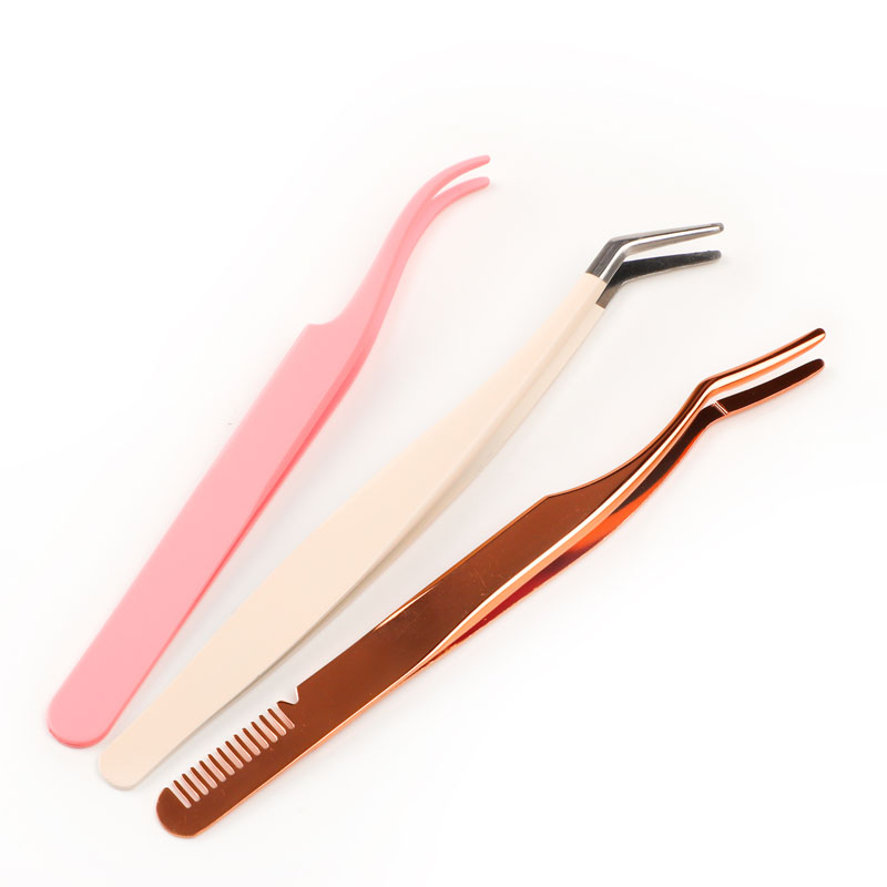 Lash cluster tweezers